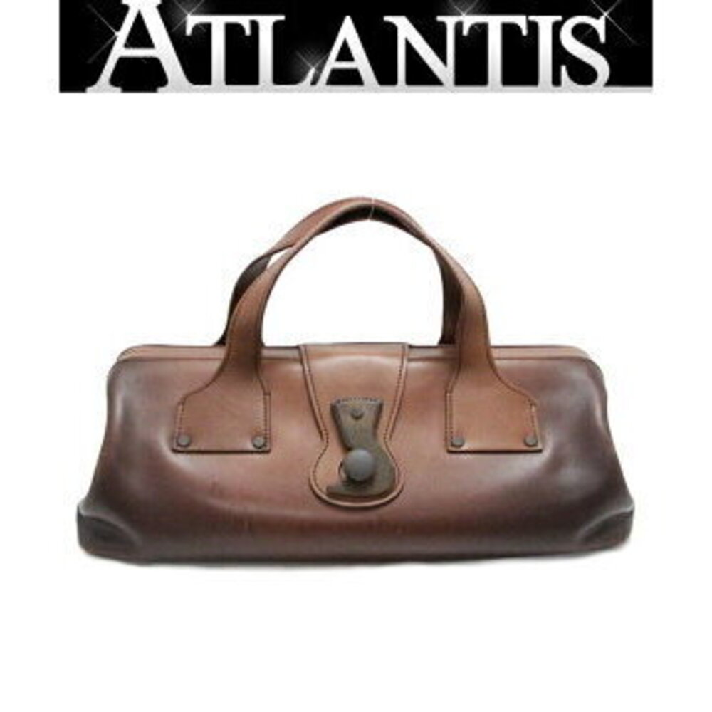 Gucci Doctors Bag Horizontal Handbag Leather